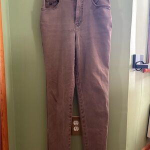 Gloria Vanderbilt Brown Light Wash Boyfriend Jeans